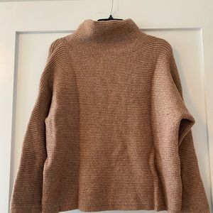 Madewell | Mock Neck Sweater | L | Blush